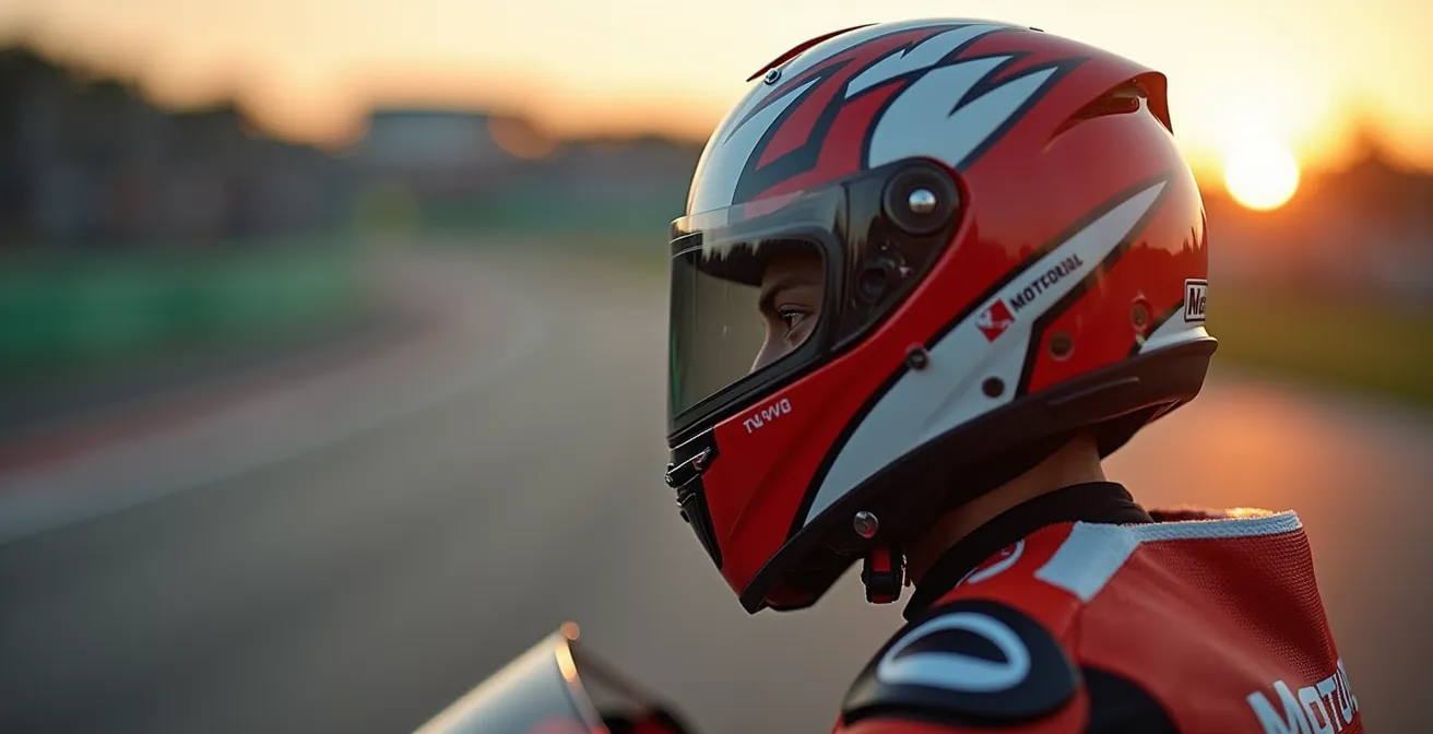 MotoGP-Pilot demonstriert aktive Blickführung auf der Rennstrecke